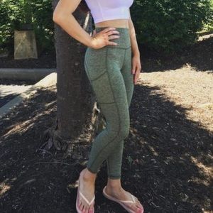 AERIE chill play move green leggings